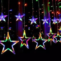 mr vajani 136 LEDs 3 m Multicolor Color Changing Star Rice Lights-picture-26