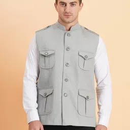 agarment Men Solid Nehru Jacket-picture-44