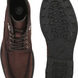 roadster Comfortable Outdoor Synthetic Leather Boots For Men image 4