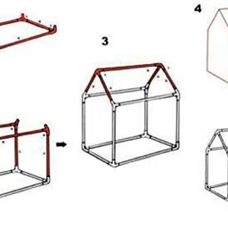hozzby Play Tents for Kids (Age Upto 6 Years, My House) image 5