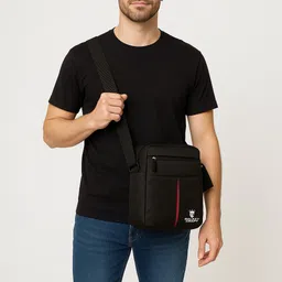 galaxy craft Black, Red Men & Women Shoulder Bag Messenger Sling Bag for Men | Casual Shoulder Bag image 2