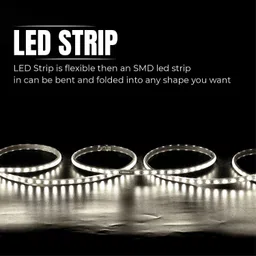 doji 264 LEDs 3 m White Steady Strip Rice Lights image 4