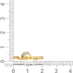avsar AVR453 18kt Diamond Yellow Gold ring image 3