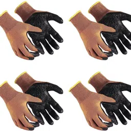 rbgiit Washable Reusable Cut Proof Nitrile Cotton Cleaning Gloves for Unisex Y39 Wet and Dry Glove Set-picture-24