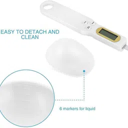 ELITEHOME Spoon Scale with LCD Display Electronic Weight Measure Scale for Kitchen, Floor, Weighing Scale image 4