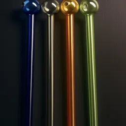 wishingbell natural Borosilicate Glass Outside Fitting Hookah Mouth Tip image 2