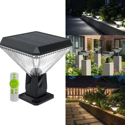 homehop Solar Gate Lights Outdoor Waterproof Decoration Lamp for Home Garden Patio Gate Light Outdoor Lamp-picture-15