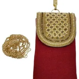 psh Women Red Mobile Pouch image 1