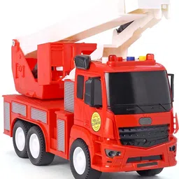 zokato Rescue Trolley Elevator Push and Go Big Size Construction Truck Vehicle Toy-picture-36