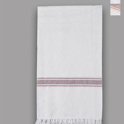 Ramraj Pack Of 3 White & Blue Printed Pure Cotton 150GSM Bath Towels-picture-39