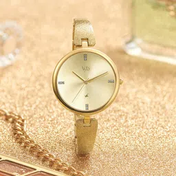 Fastrack Vyb Diva Women Brass Embellished Dial & Straps Analogue Watch FV60005YM01W-picture-27