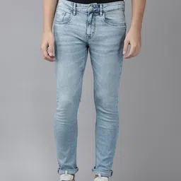 u.s. polo assn. denim co. U S Polo Assn Denim Co Men Blue Skinny Fit Heavy Fade Bleached Stretchable Jeans-picture-43