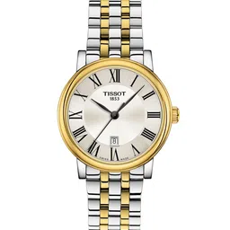 TISSOT Women Silver-Toned Carson Premium Lady Analogue Watch T1222102203300-image-18