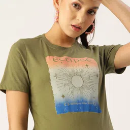 DressBerry Women Printed T-shirt-image-31