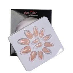 BEROMT 12 Pcs Long-Lasting Reusable Lightweight Salon Finish Press on Nail Tips- Shade 137-picture-37
