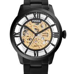 Fossil Men Gold-Toned Skeleton Dial Analogue Automatic Watch ME3197-picture-49
