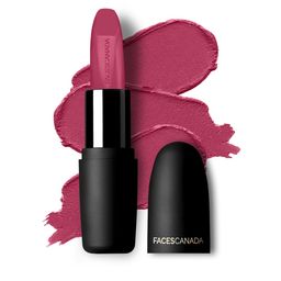 FACES CANADA Weightless Matte Finish Hydrating Lipstick with Almond Oil - Blazing Blush 20-picture-0