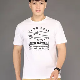 BRAWNY BATTLER Men Typography Printed Round Neck Cotton T-shirt-picture-34