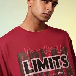 HRX by Hrithik Roshan Typography Printed T-shirt image 4