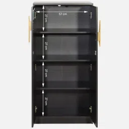 mintwud from pepperfry Maya Cabinet in Wenge Finish image 3