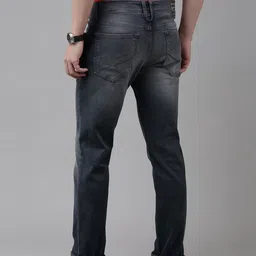 U.S. Polo Assn. Denim Co. Men Blue Skinny Fit Heavy Fade Stretchable Jeans image 3