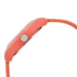 Fastrack Unisex Peach Printed Tees Minimalist Analogue Watch 9915PP57 image 4