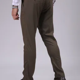 The Indian Garage Co. X Luxe Men Slim Fit Formal Trousers image 2