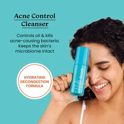 FoxTale Acne Control Face Cleanser for Oily & Acne Prone with Salicylic Acid - 100ml image 5
