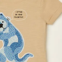 Juniors by Lifestyle Boys Pack of 2 Printed Pure Cotton T-shirt image 2