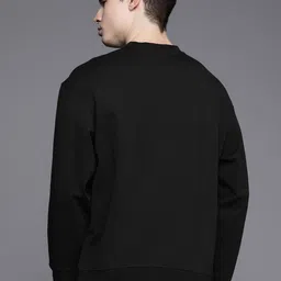 Allen Solly Tribe Round Neck Long Sleeves Sweatshirt With Contrast Kangaroo Pocket image 4
