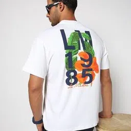 la martina Men Graphic Print Relaxed Fit Crew-Neck T-Shirt-picture-50