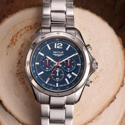 Sector Men Printed Dial & Stainless Steel Straps Analogue Display Watch R3273631003-picture-24