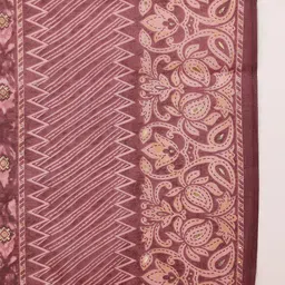 KALINI Ethnic Motifs Zari Embroidered Straight Kurta With Trousers & Dupatta image 3