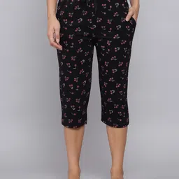 anixa Women Black Capri-picture-27