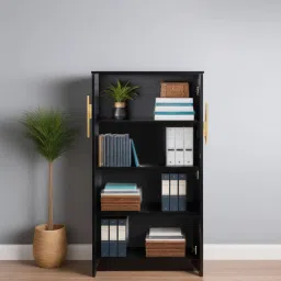 mintwud from pepperfry Maya Cabinet in Wenge Finish image 5