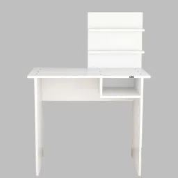 das Felipe Writing Table in Frosty White Finish image 4