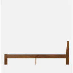 bluewud Roverb Single Bed In Brown Maple Finish image 5