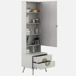 spacewood Kosmo Akira Dresser In Pumic Grey Finish image 4