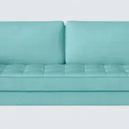 timberly Jamie Fabric 3 Seater Sofa in Sea Green Colour image 3