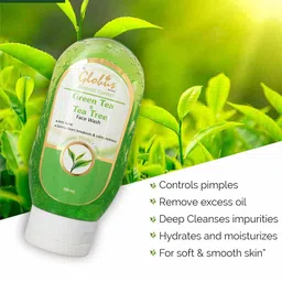 Globus Remedies Green Tea Tree Anti- Acne Face Wash, 100 ml image 5