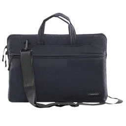 neopack Svelte Nylon Laptop Sling Bag for 15 & 16.2 Inch Laptop (Lightweight, Navy Blue)-picture-24