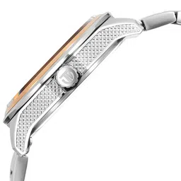 Titan Men Dial & Stainless Steel Bracelet Style Straps Analogue Watch 1829KM06 image 5