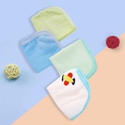 Baby Moo Kids Pack of 4 Cotton 210 GSM Face Towels-picture-15