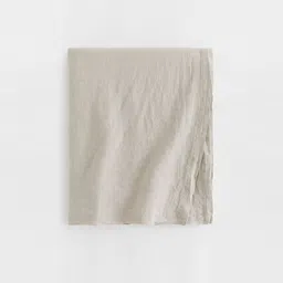 H&M Beige Washed Linen Table Cloth-picture-21