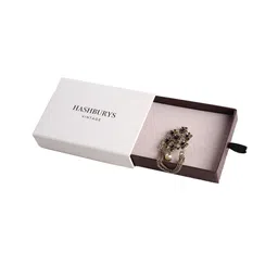 Hashburys Stone-Studded & Beaded Design Brooch-picture-41