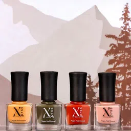 Color Fx Set Of 5 Xprss Vegan Nail Enamels 10 ml Each - Shades 303, 304, 305, 306, 307 image 2