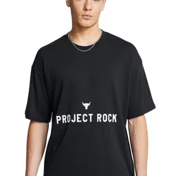 UNDER ARMOUR Men Typography Printed Round Neck Cotton Relaxed Fit T-shirt-picture-11