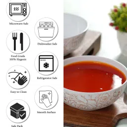 cdi White 900ml Melamine (Set Of 2) Serving Bowls image 5
