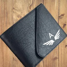 keyur Men Casual Black Artificial Leather Wallet image 1