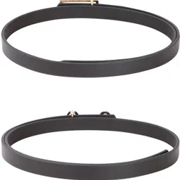 crusset Women Casual Black Artificial Leather Belt image 2